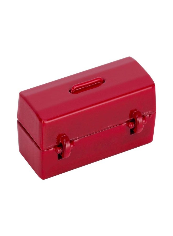 G.T.R RC 1:10 Scale RC Crawler Accessories Simulation Decoration Tools Mini Decorative Wrench Hammer Screwdriver Toolbox for 1/10 RC Crawler Car SCX10 D90 D110 TF2 TRX4 (Red) - Image 3